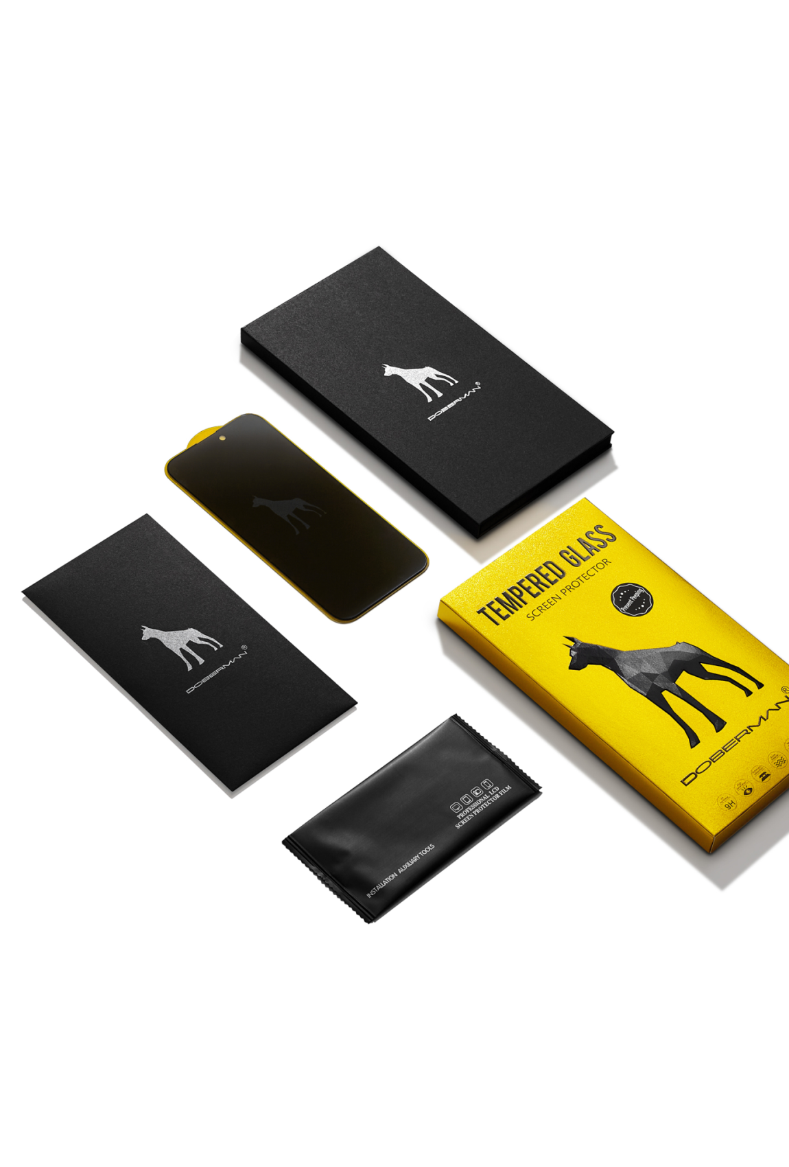 Захисне скло Антишпигун Doberman Premium Screen Protector для iPhone XS Max Фото 1