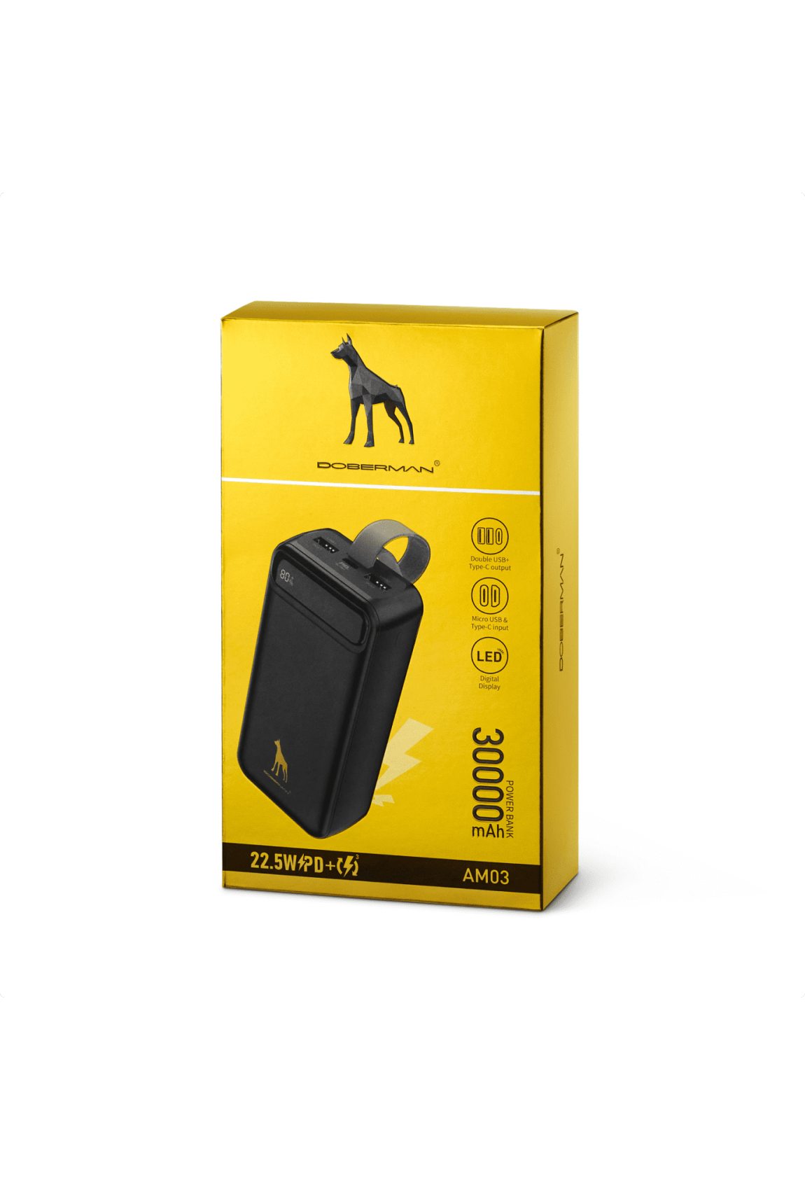 Power Bank Doberman 30000 mAh 22.5W Фото 3